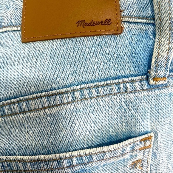 Madewell Jeans Size 26 The High Rise Slim Crop Boyjean Dumas Wash Ripped Edition - Picture 3 of 16